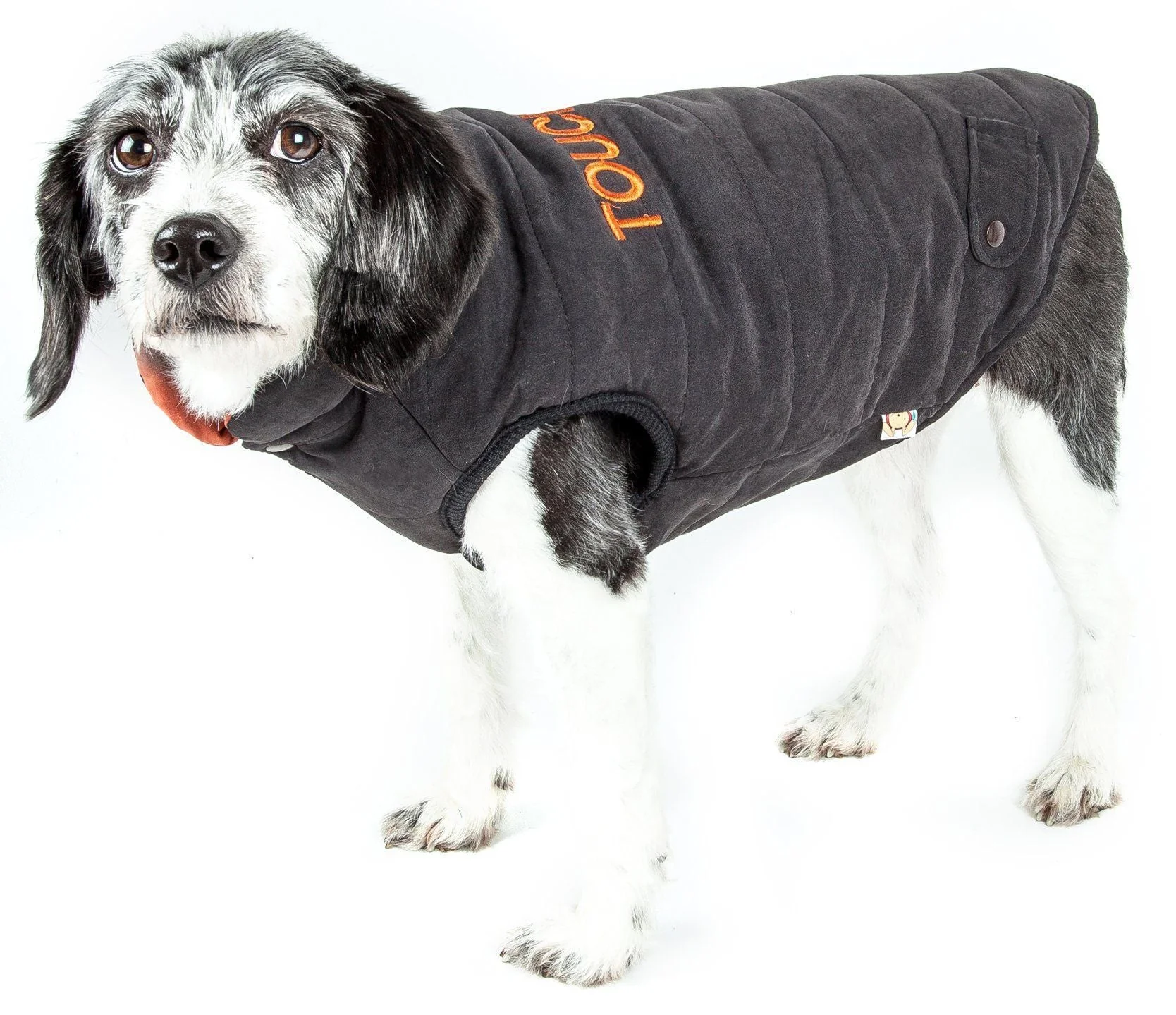 Touchdog ® Waggin Swag Ultra-Plush Insulated and Reversible Dog Coat - Image 18