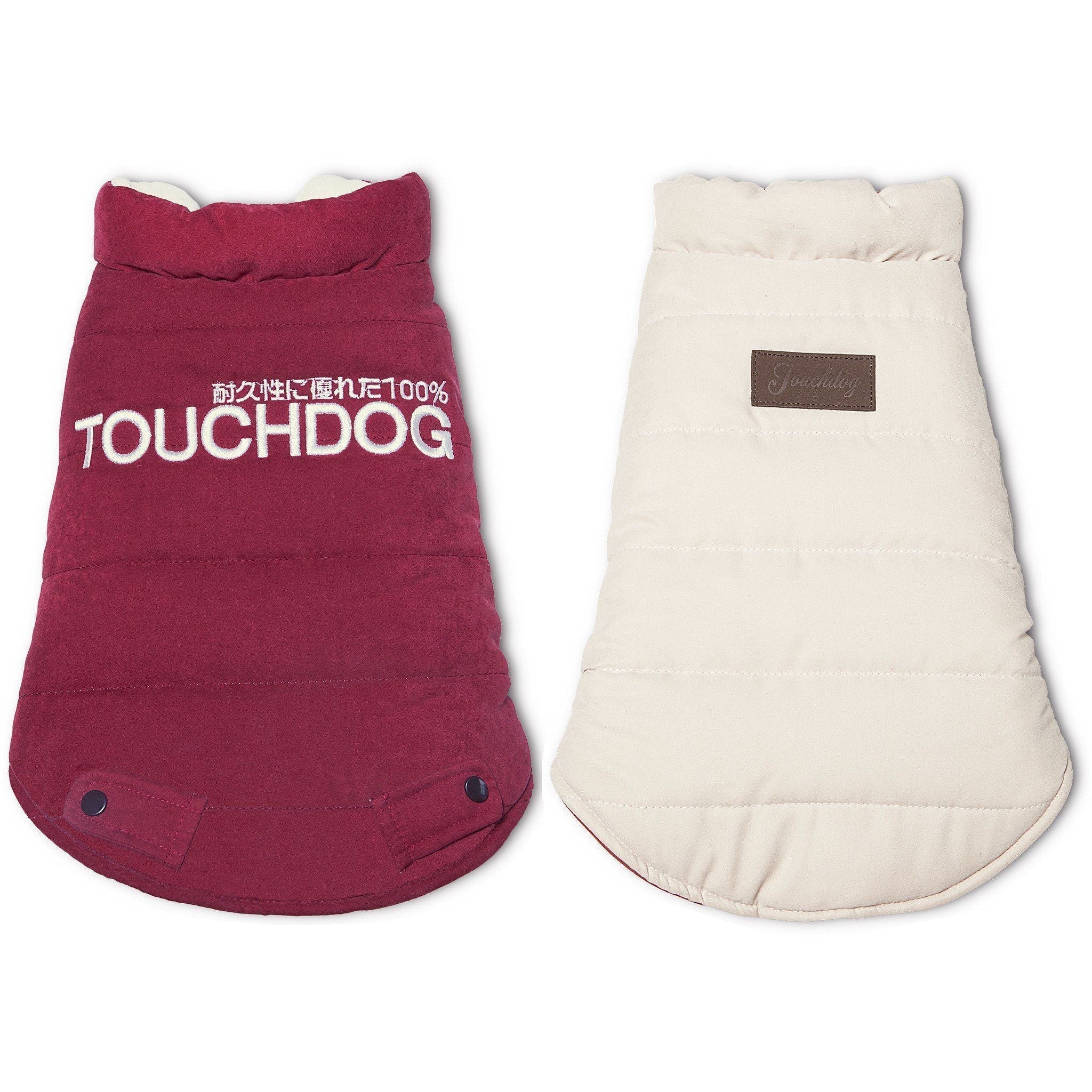 Touchdog ® Waggin Swag Ultra-Plush Insulated and Reversible Dog Coat - Image 4
