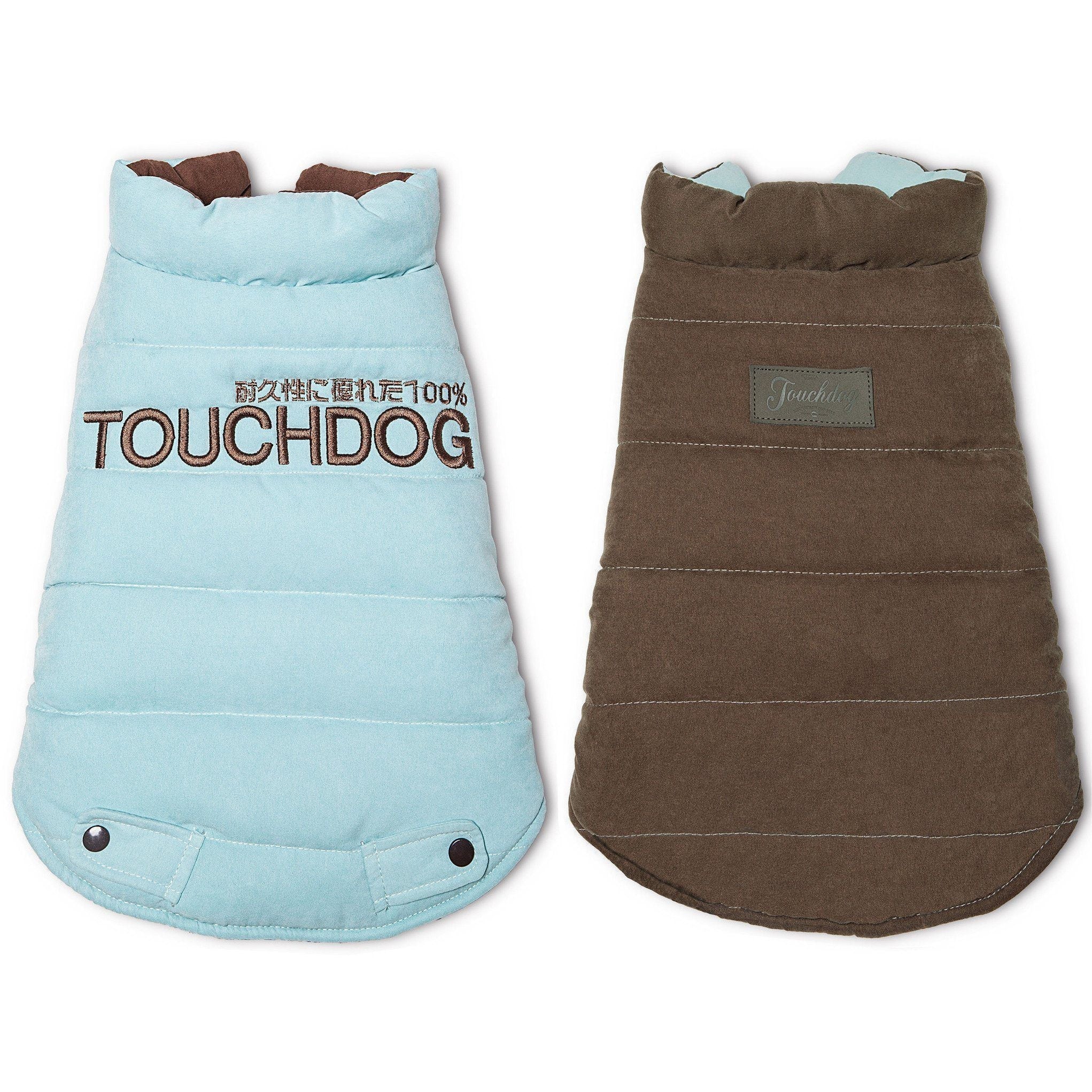 Touchdog ® Waggin Swag Ultra-Plush Insulated and Reversible Dog Coat - Image 6