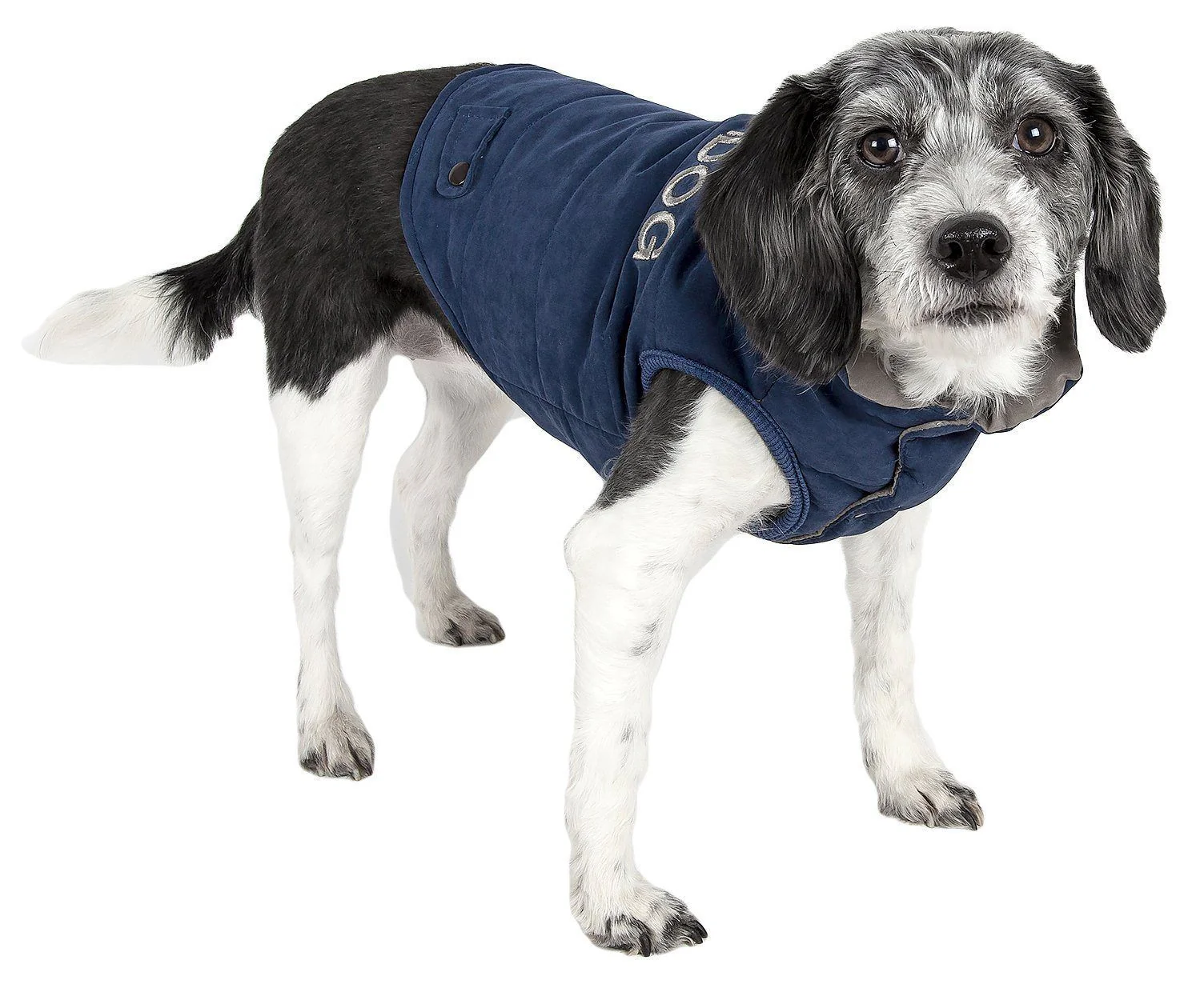 Touchdog ® Waggin Swag Ultra-Plush Insulated and Reversible Dog Coat - Image 7
