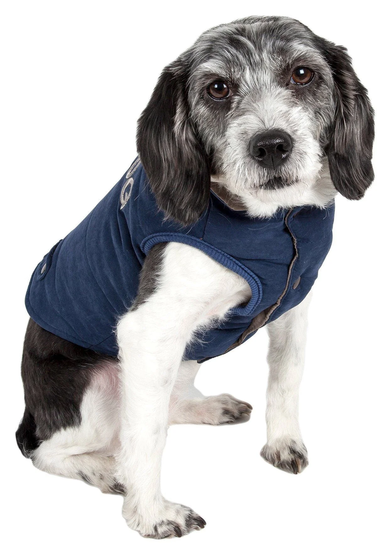 Touchdog ® Waggin Swag Ultra-Plush Insulated and Reversible Dog Coat - Image 8