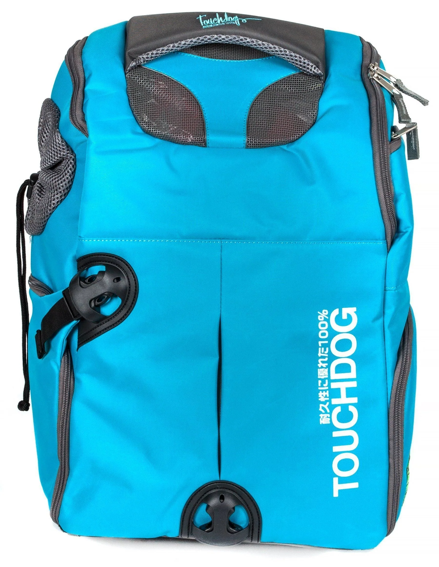 Touchdog ® 'Wuffle Duffle' 2-in-1 Wheeled Backpack Sporty Pet Carrier - Image 19