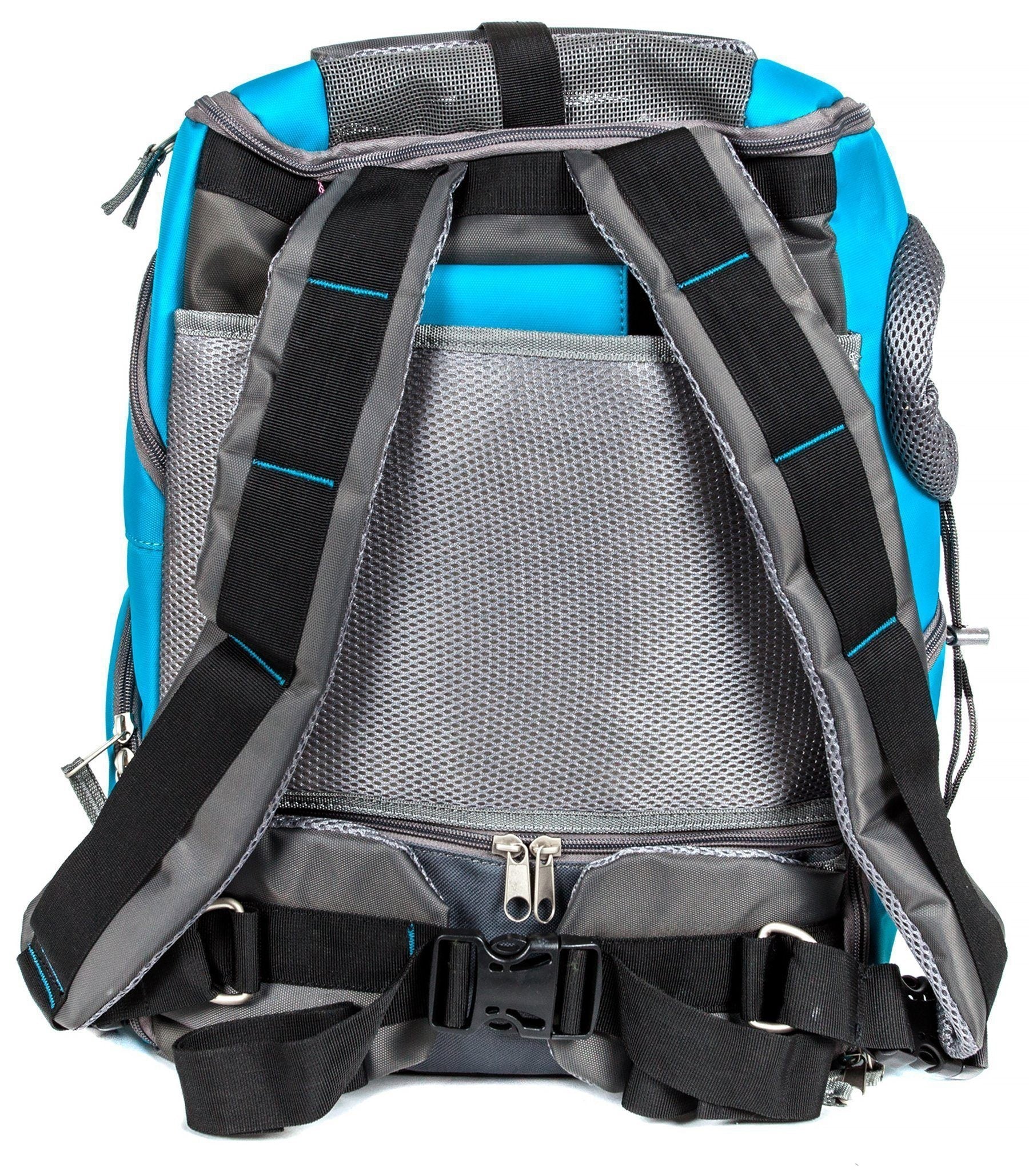 Touchdog ® 'Wuffle Duffle' 2-in-1 Wheeled Backpack Sporty Pet Carrier - Image 4