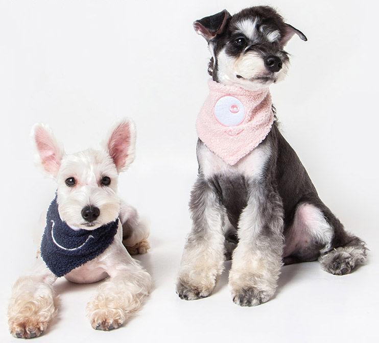 Touchdog ®'Dizzy-Eyed Cyclops' Cotton Hook-and-Loop Dog Bandana and Scarf - Image 4