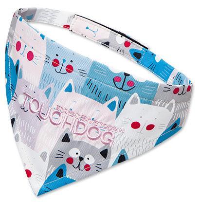 Touchdog ®'Head-Popper' Fashion Designer Printed Hook-and-Loop Dog Bandana - Image 4