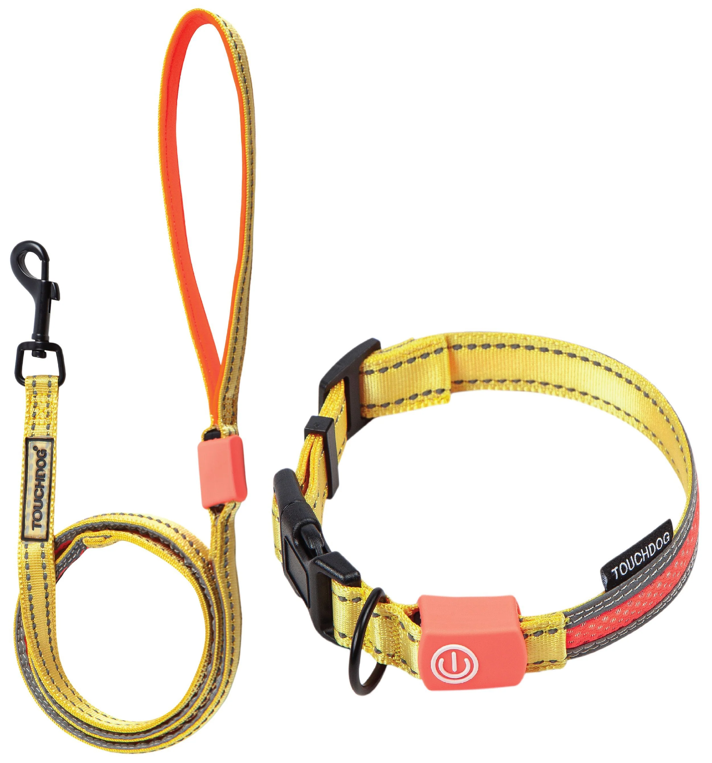 Touchdog ®'Lumiglow' 2-in-1 USB Charging LED Lighting Water-Resistant Dog Leash and Collar - Image 6