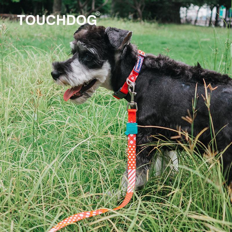 Touchdog ®'Trendzy' 2-in-1 Matching Fashion Designer Printed Dog Leash and Collar - Image 2