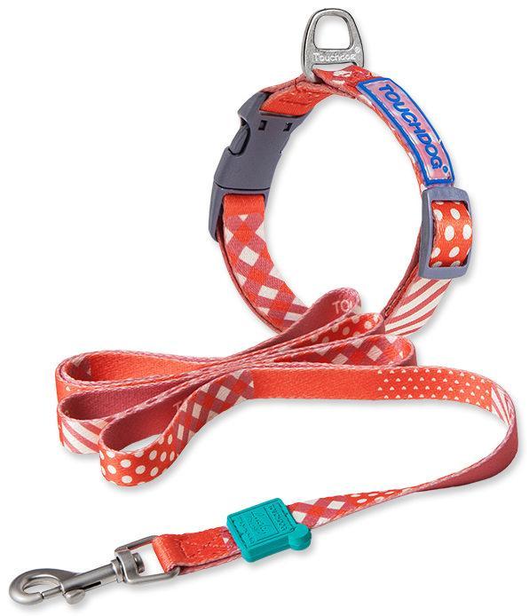 Touchdog ®'Trendzy' 2-in-1 Matching Fashion Designer Printed Dog Leash and Collar - Image 3