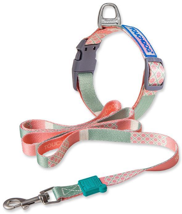 Touchdog ®'Trendzy' 2-in-1 Matching Fashion Designer Printed Dog Leash and Collar - Image 4
