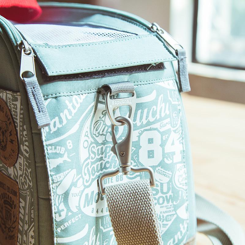 Touchdog Airline Approved Around-The-Globe Passport Designer Pet Carrier - Image 4