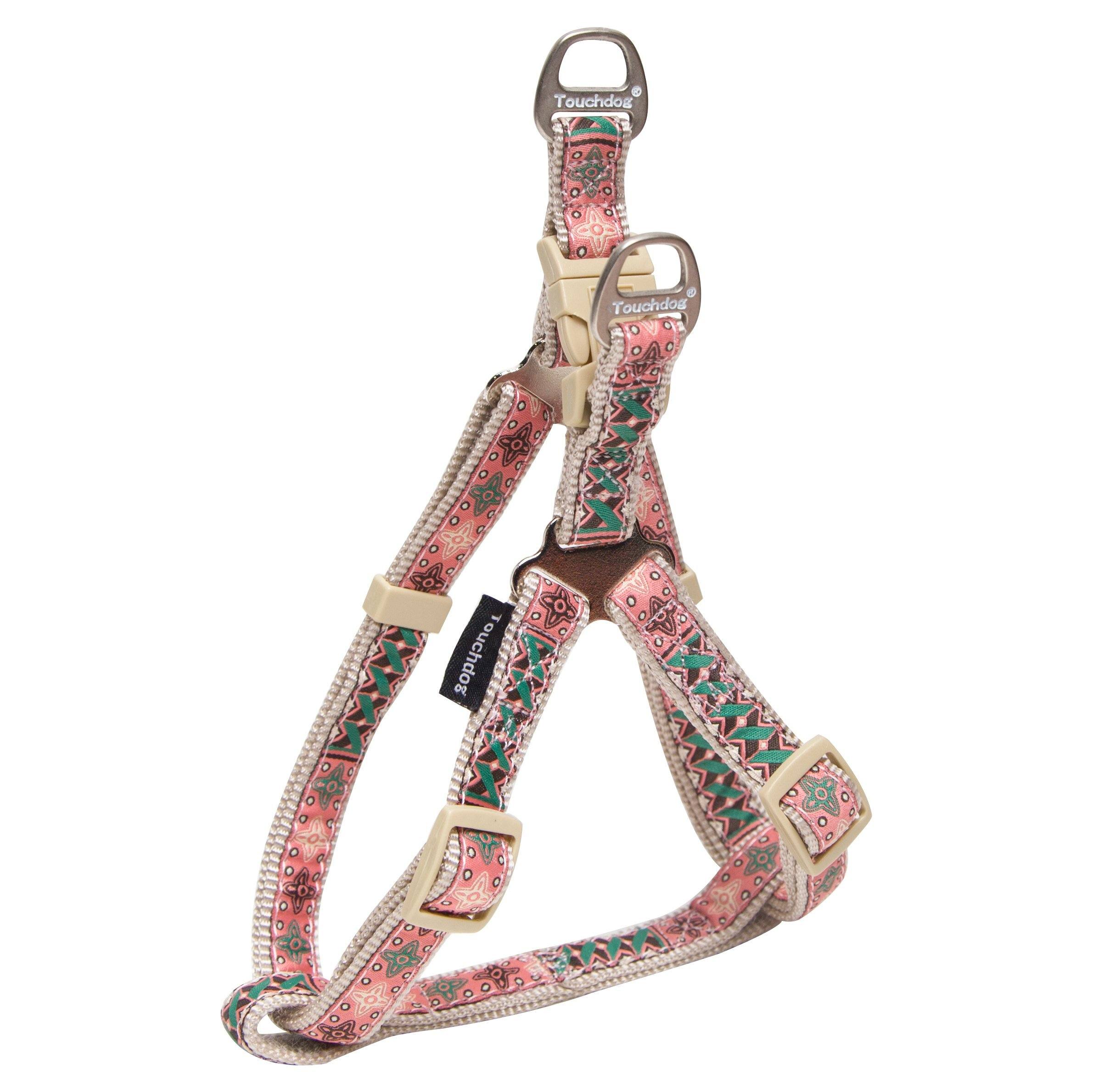 Touchdog 'Capentry Patterned' Tough Stitched Dog Harness and Leash - Image 2