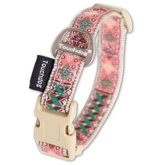 Touchdog 'Capentry Patterned' Tough Stitched Embroidered Collar and Leash - Image 2
