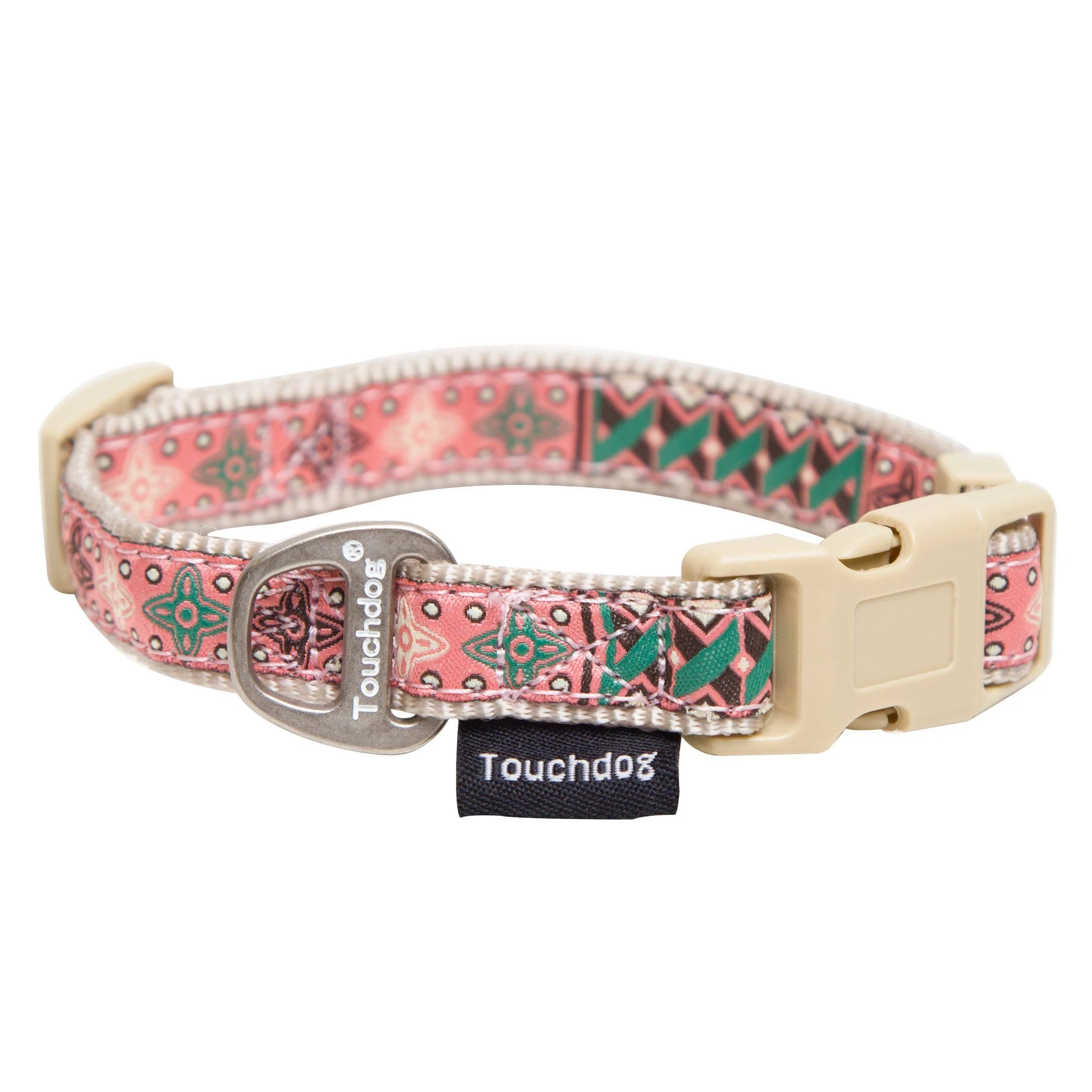Touchdog 'Capentry Patterned' Tough Stitched Embroidered Collar and Leash - Image 4