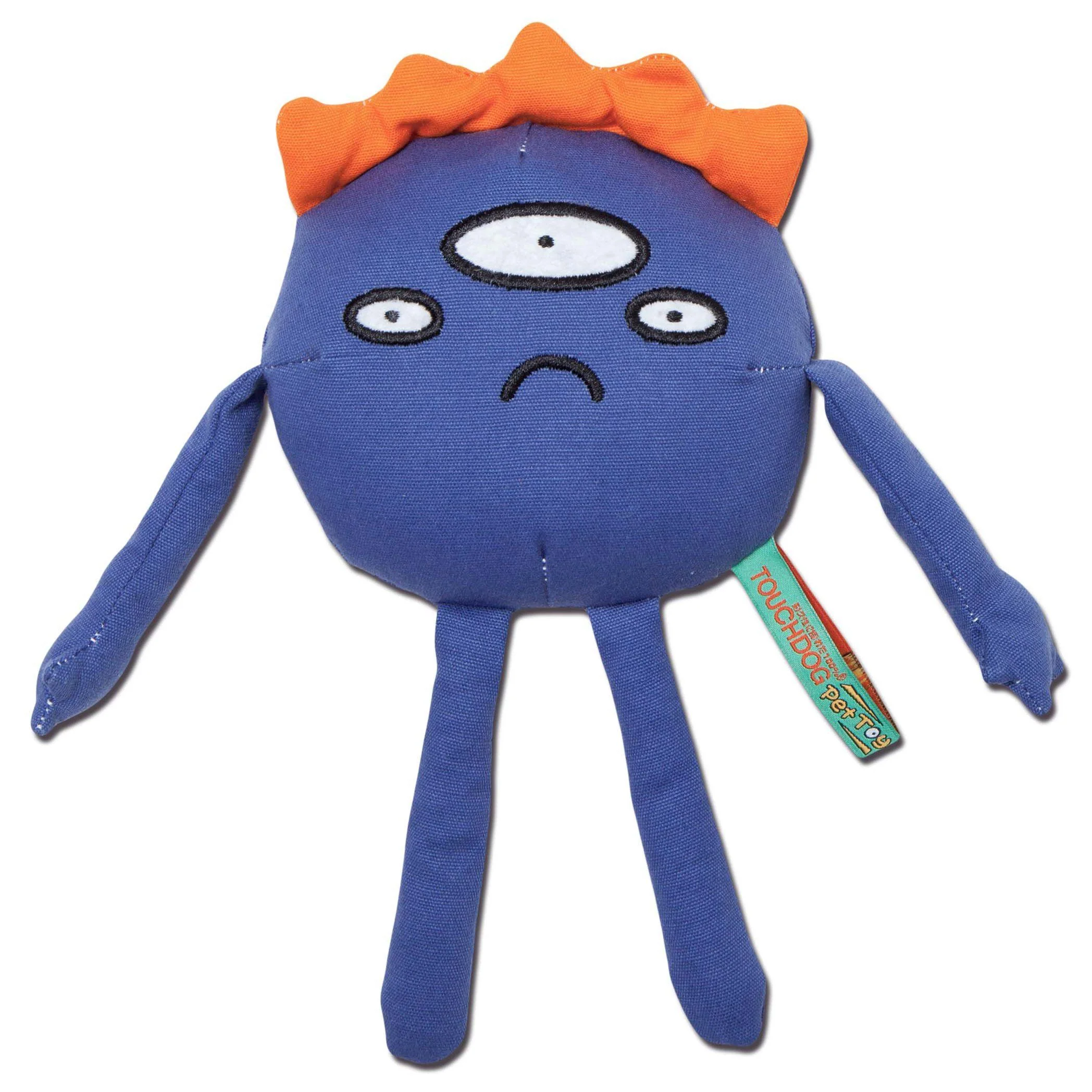Touchdog Cartoon Alien Monster Plush Dog Toy - Image 2