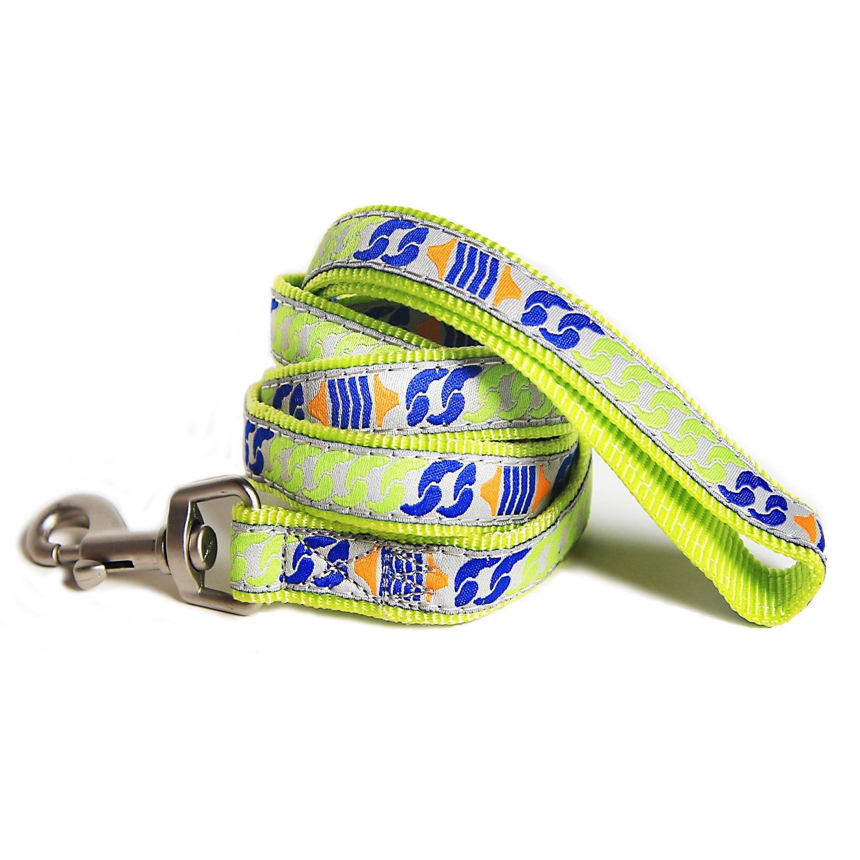 Touchdog 'Chain Printed' Tough Stitched Dog Harness and Leash - Image 3