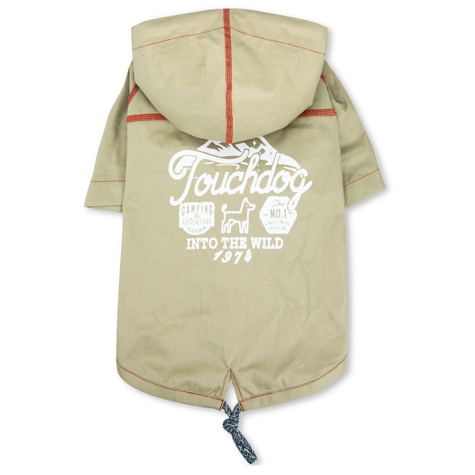 Touchdog 'Cloudburst' Reversible Fashion Waterproof Dog Raincoat - Image 11