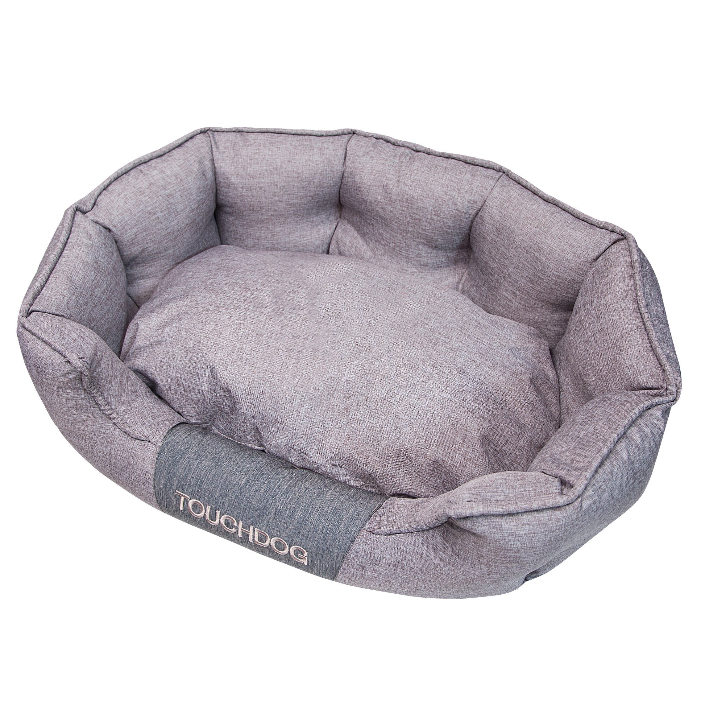 Touchdog 'Concept-Bark' Water-Resistant Premium Oval Dog Bed - Image 3