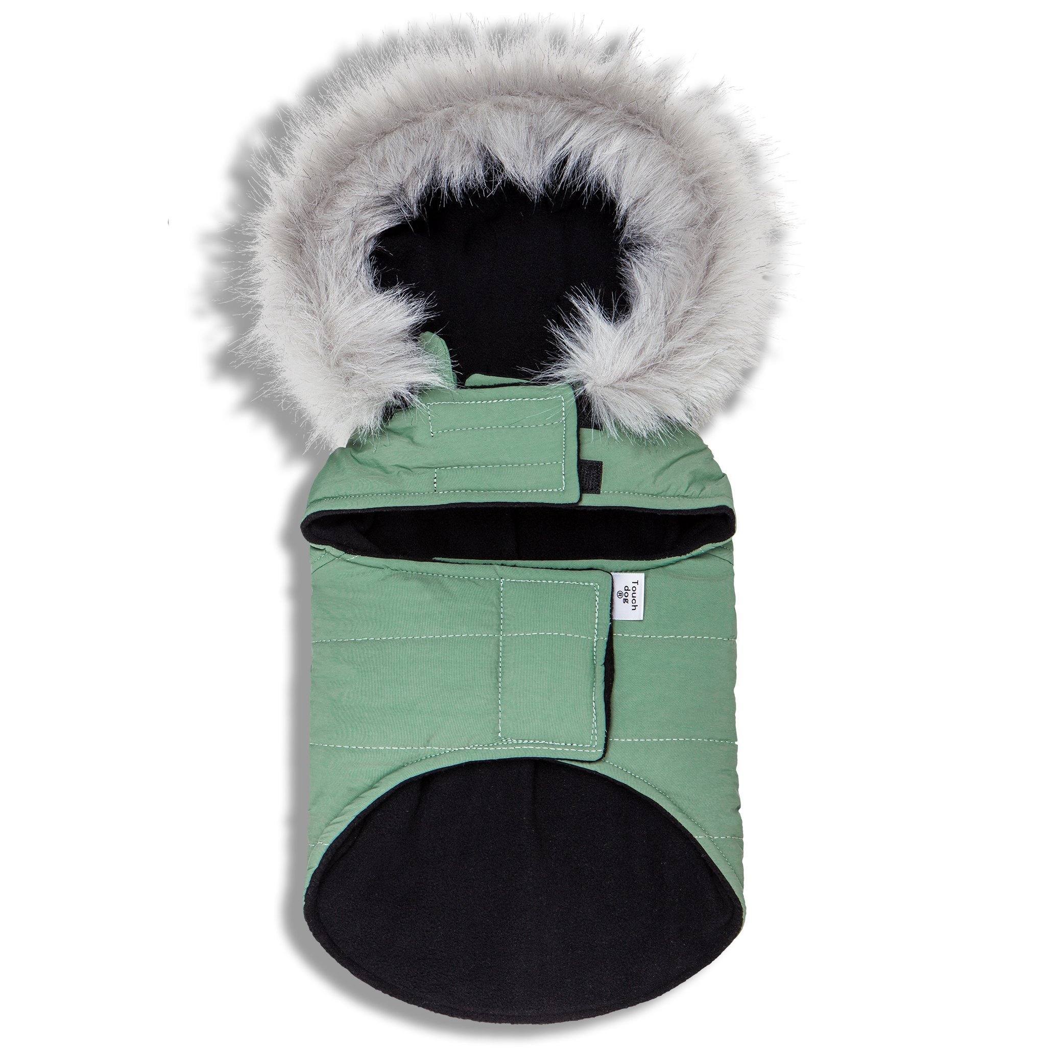 Touchdog 'Eskimo-Swag' Duck-Down Insulated Winter Dog Coat Parka - Image 2