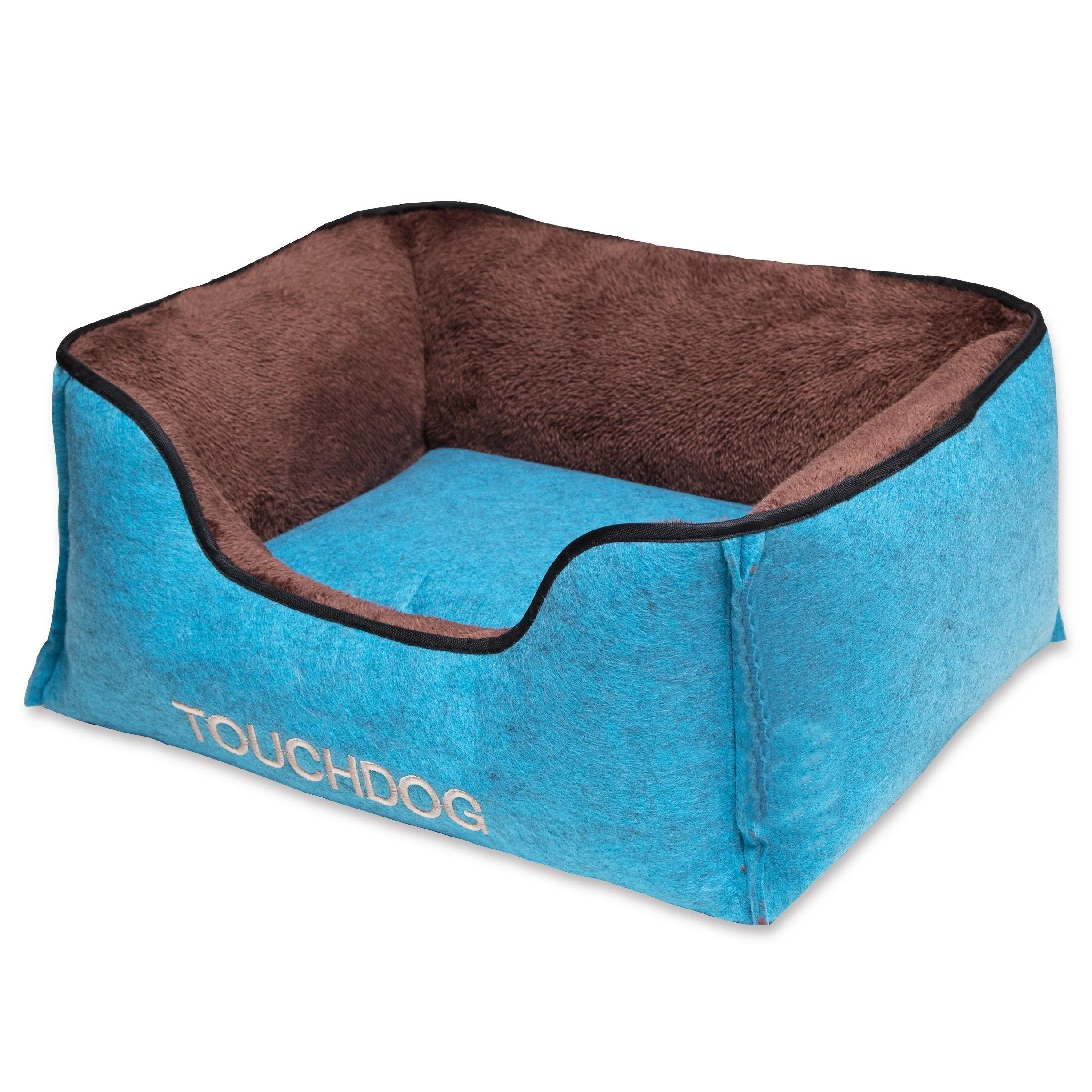 Touchdog 'Felter Shelter' Luxury Premium Designer Dog Bed - Image 2