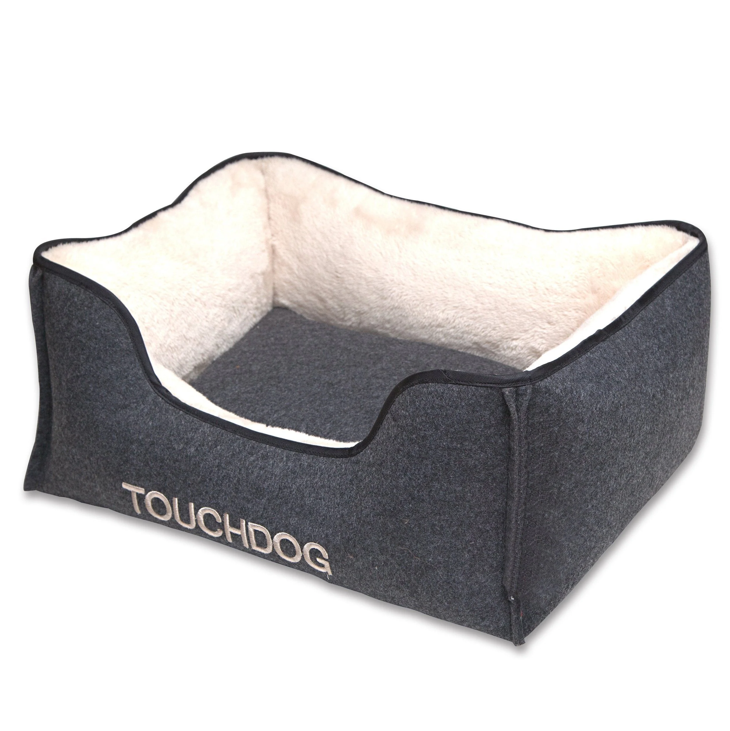 Touchdog 'Felter Shelter' Luxury Premium Designer Dog Bed - Image 3