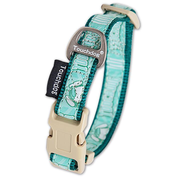 Touchdog 'Funny Bun' Tough Stitched Embroidered Collar and Leash - Image 2