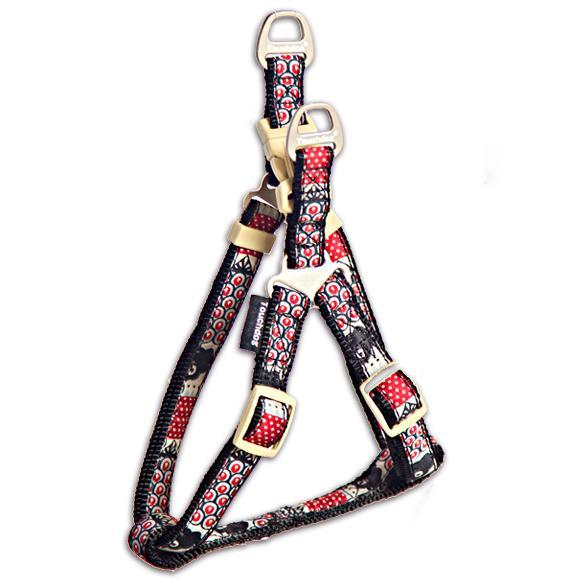 Touchdog 'Owl-Eyed' Tough Stitched Dog Harness and Leash - Image 2