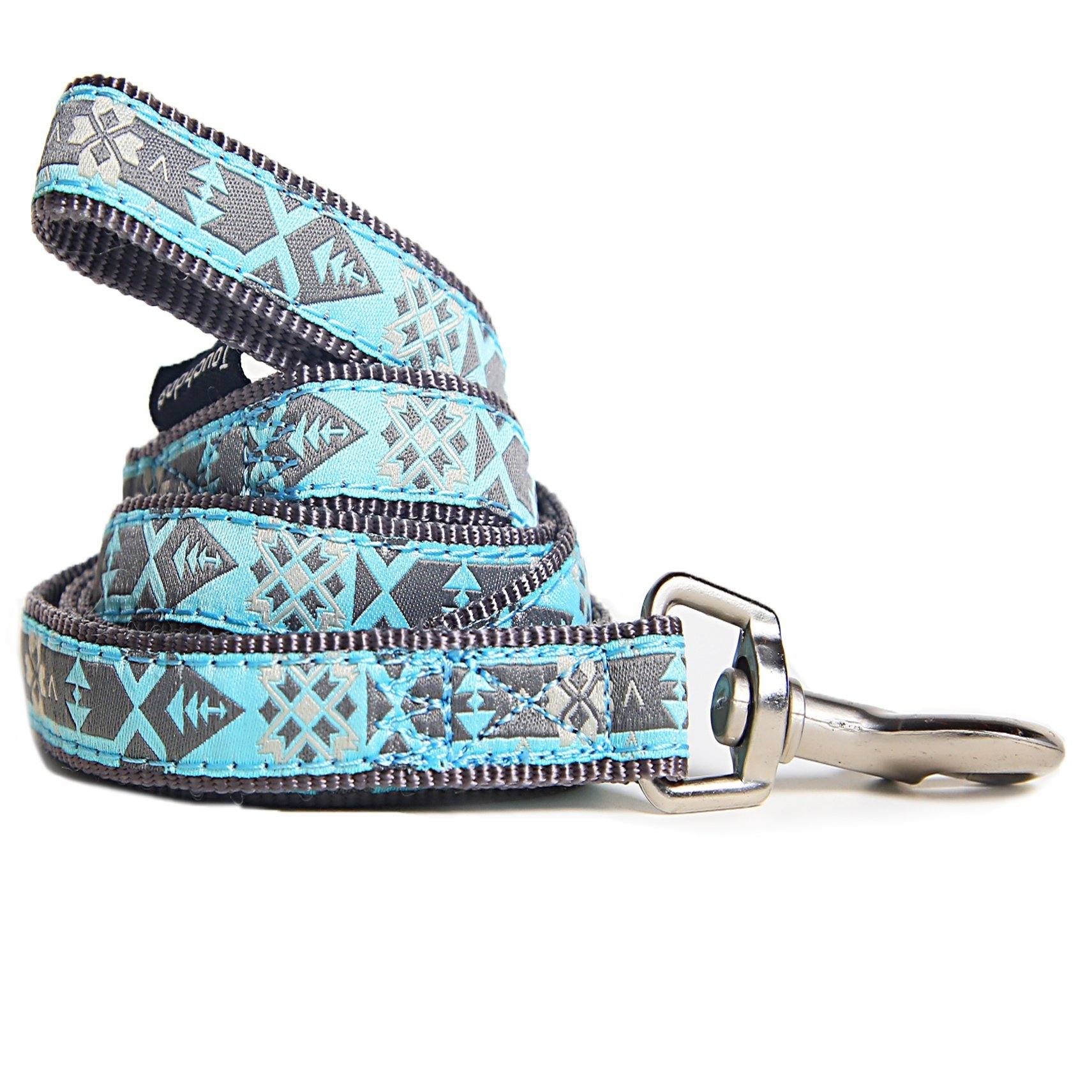 Touchdog 'Shape Patterned' Tough Stitched Embroidered Collar and Leash - Image 3