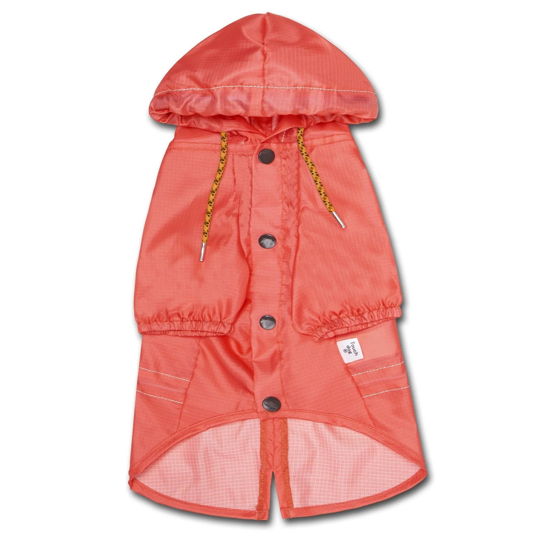 Touchdog Split-Vent Designer Waterproof Dog Raincoat - Image 8