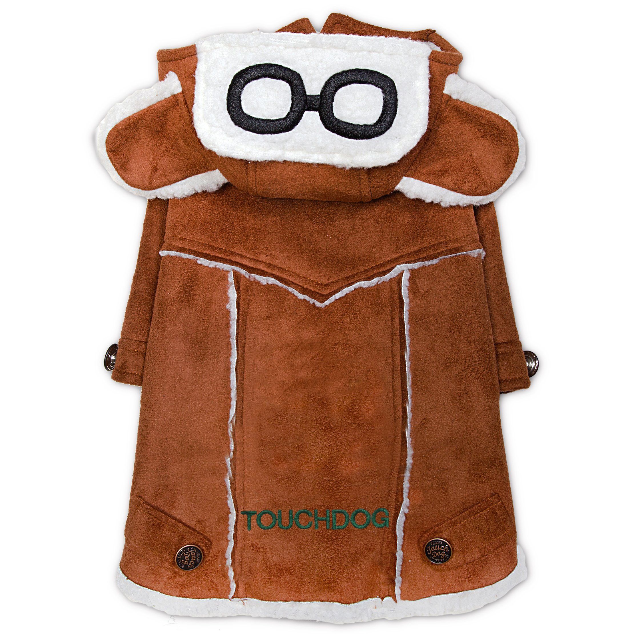 Touchdog 'Tuskegee' Aero-Vintage Designer Fashion Winter Dog Coat - Image 3