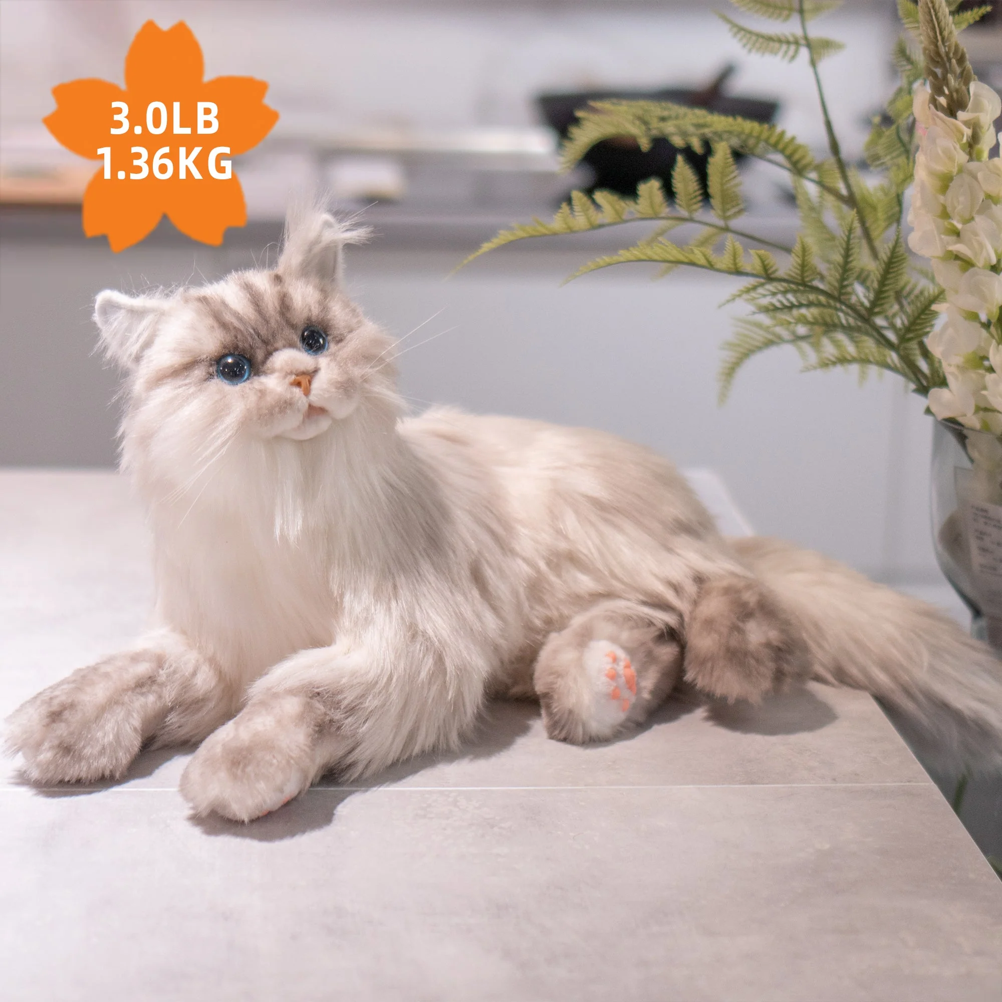 Tracy Weighted 3lbs –Relaxing Cat Toy Comfort Calming Plush - Image 3