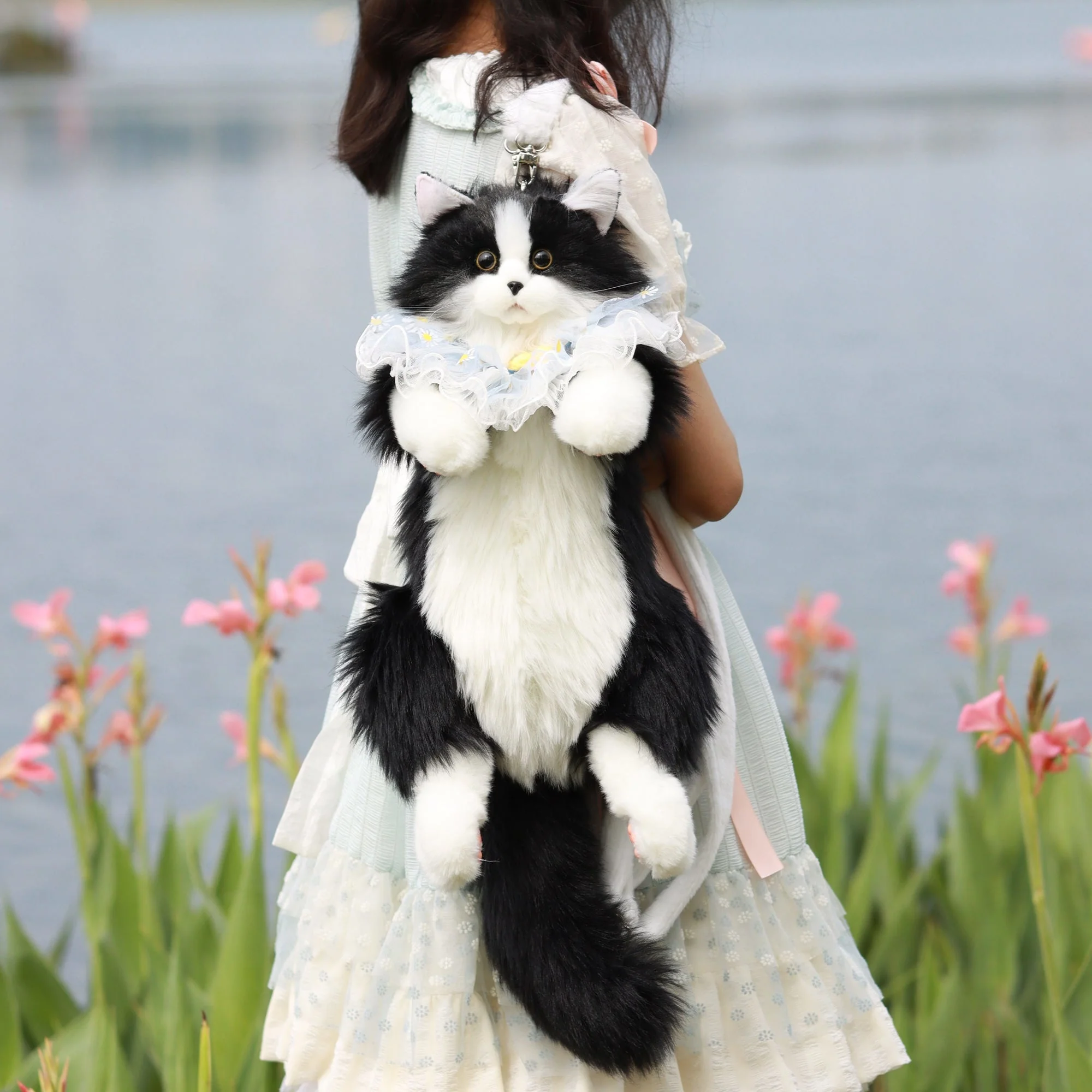 Tuxedo Cat Backpack – Cute Bag for Cat Fans Daily Companion - Image 4