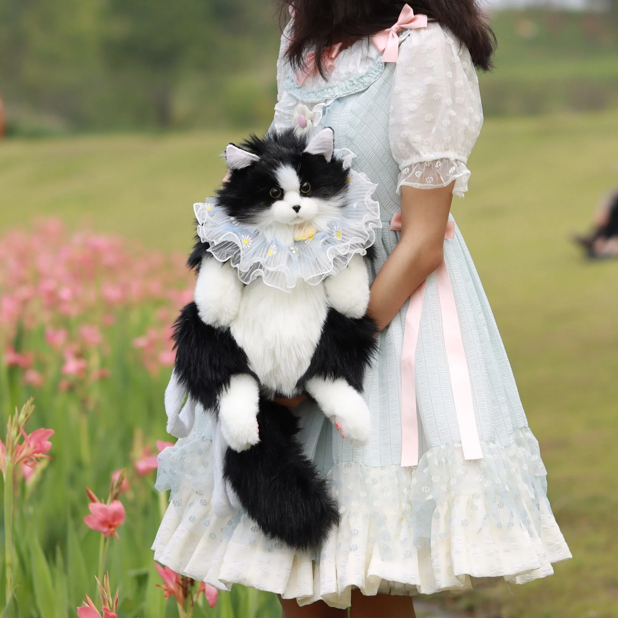 Tuxedo Cat Backpack – Cute Bag for Cat Fans Daily Companion - Image 5