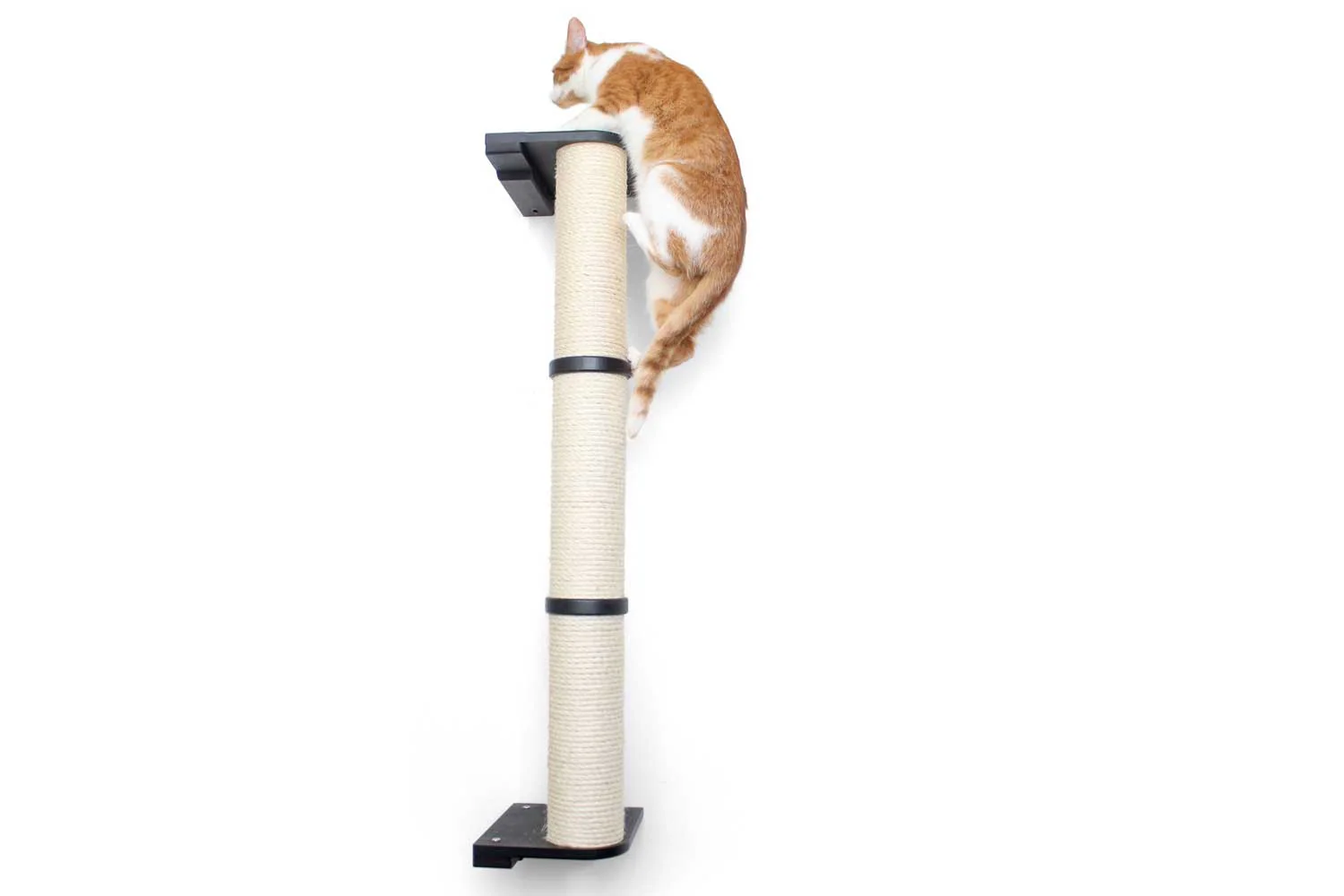 Wall Mounted Cat Climbing Pole - Sisal - Image 4