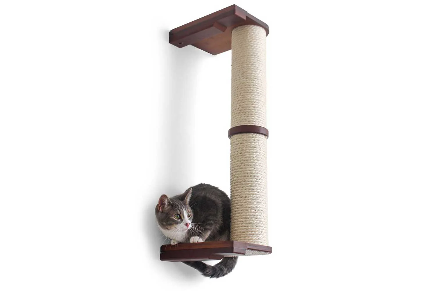Wall Mounted Cat Climbing Pole - Sisal - Image 48