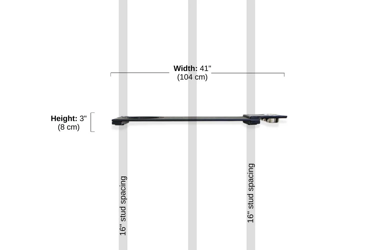 Wall Mounted Cat Feeding Shelf - Image 10