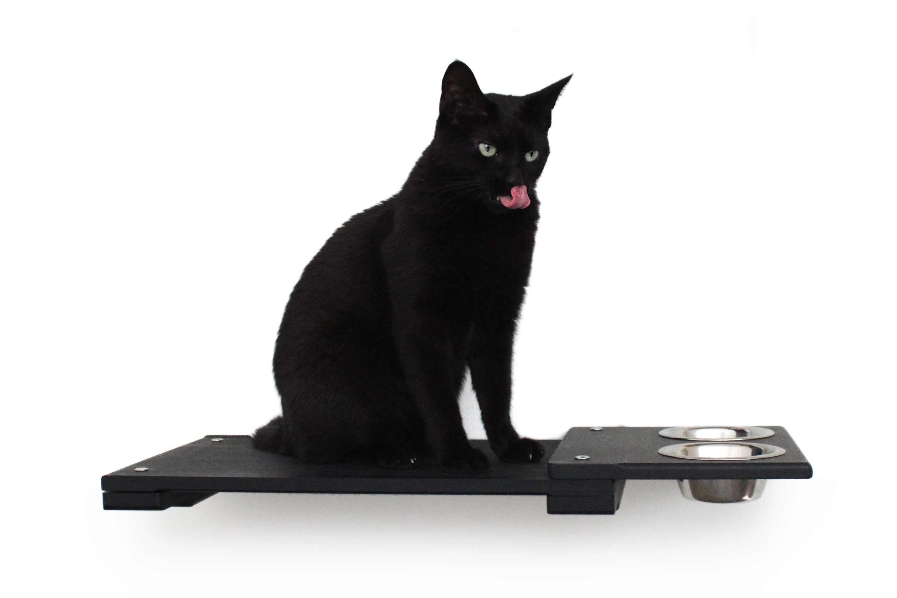 Wall Mounted Cat Feeding Shelf - Image 12