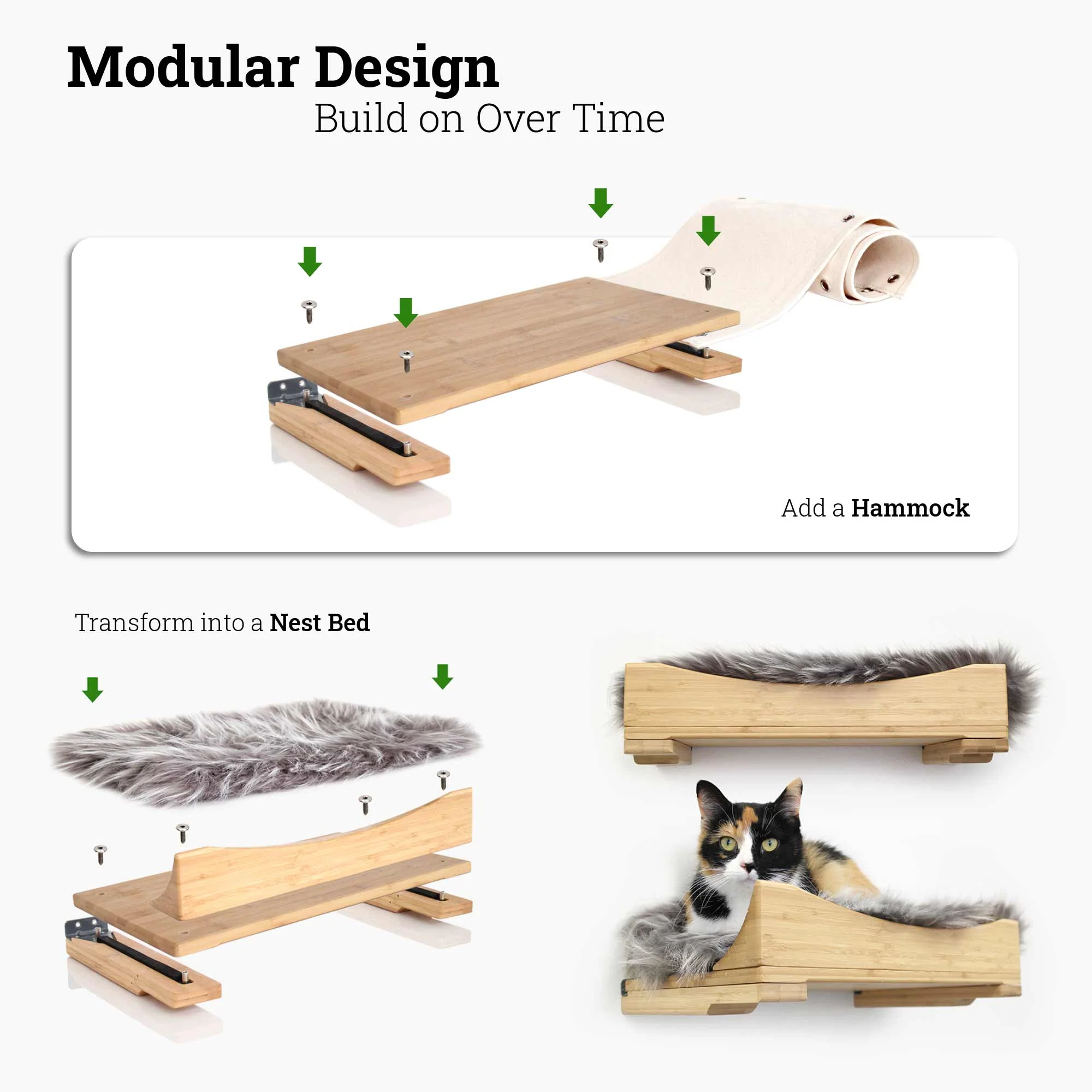 Wall Mounted Cat Shelf - Image 4