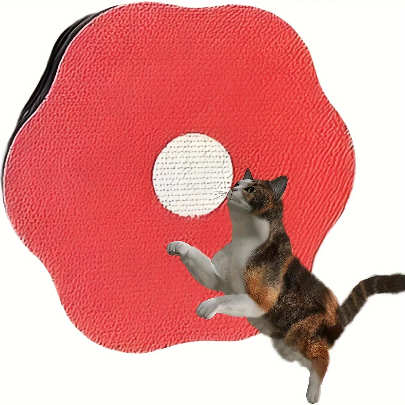Wall-Mounted Floral Cat Scratcher – Durable & Eco-Friendly - Image 5