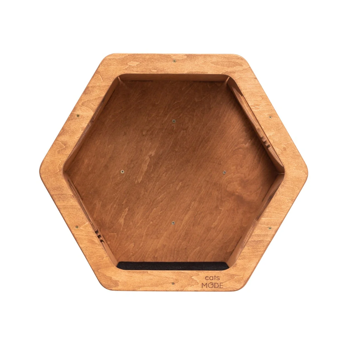 Wooden Cat Shelf Oak - Image 2