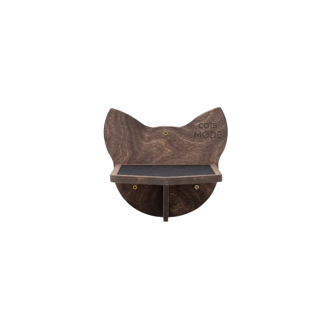 Wooden Cat Step – Dark Walnut - Image 2