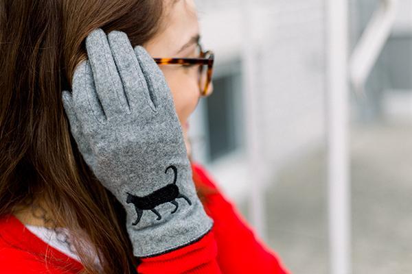 Wool Cat Gloves - Image 3